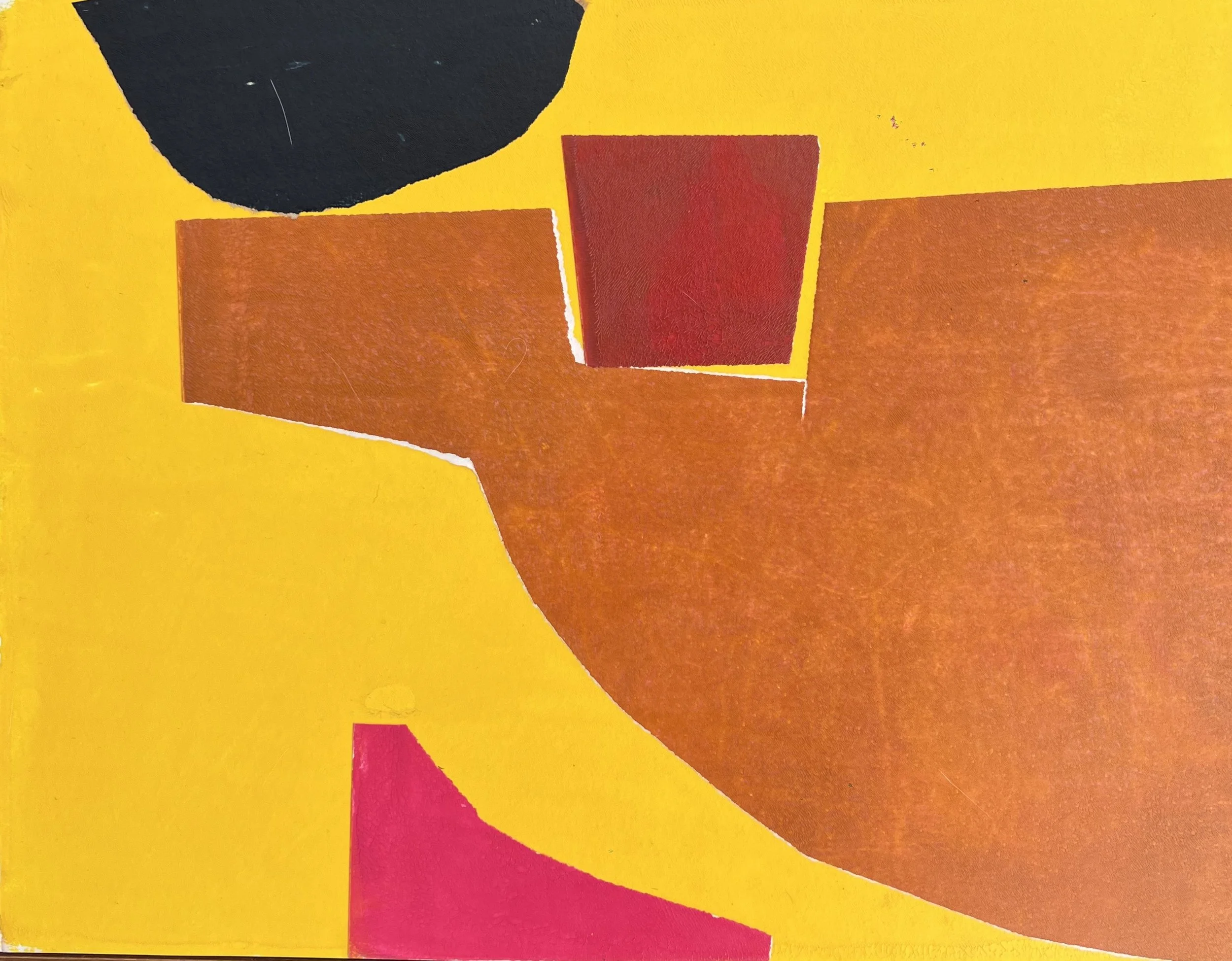 No. 13
Paper and acrylic on panel
11” x 14”
$200