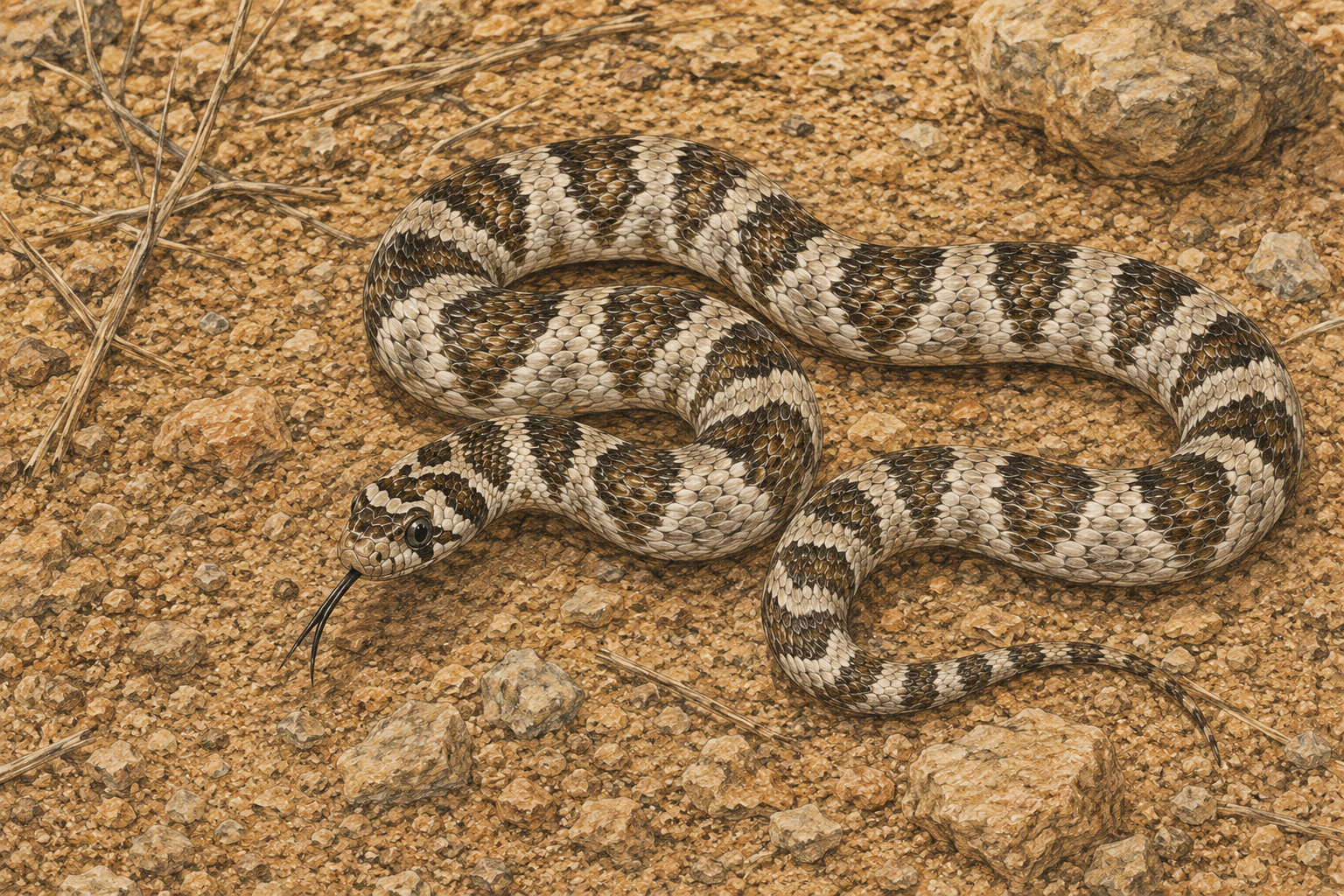 Lyre snake