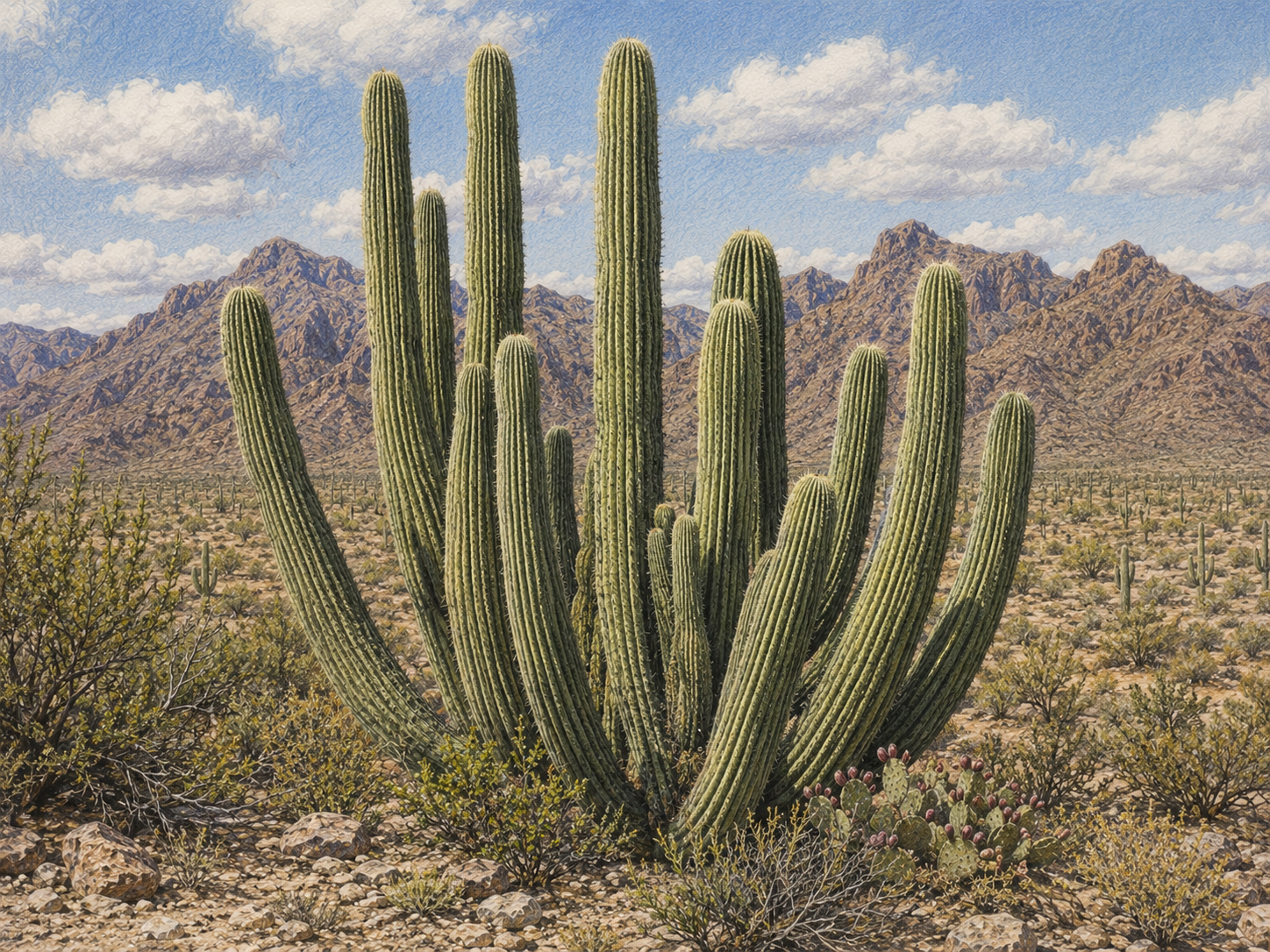 Organ pipe cactus