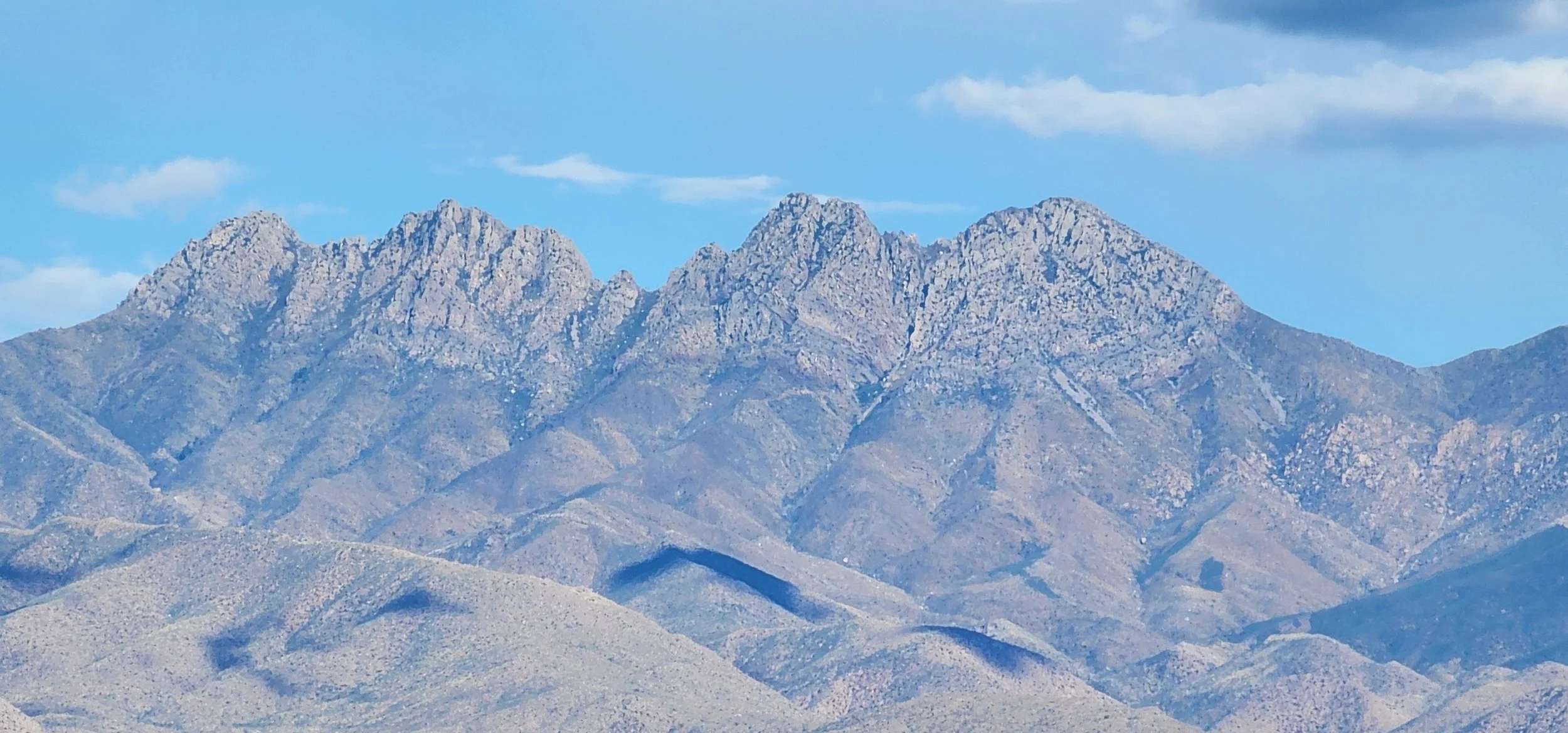 Trip out to Four Peaks to hike Browns peak