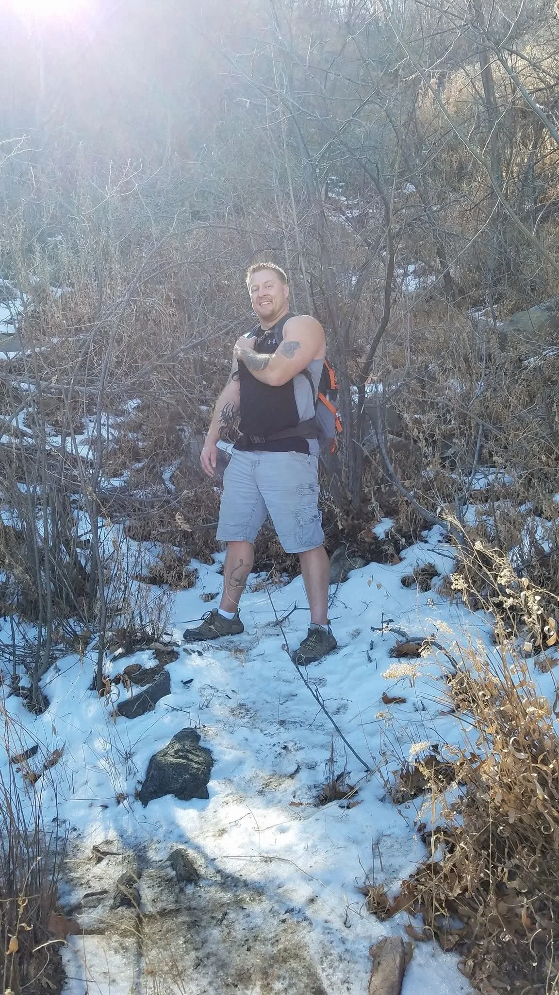 Hiking to Browns Peak