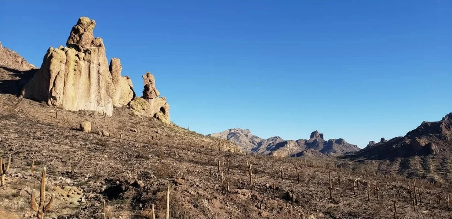 Camping at Coffee Flats (not pictured, but pic is along the way)