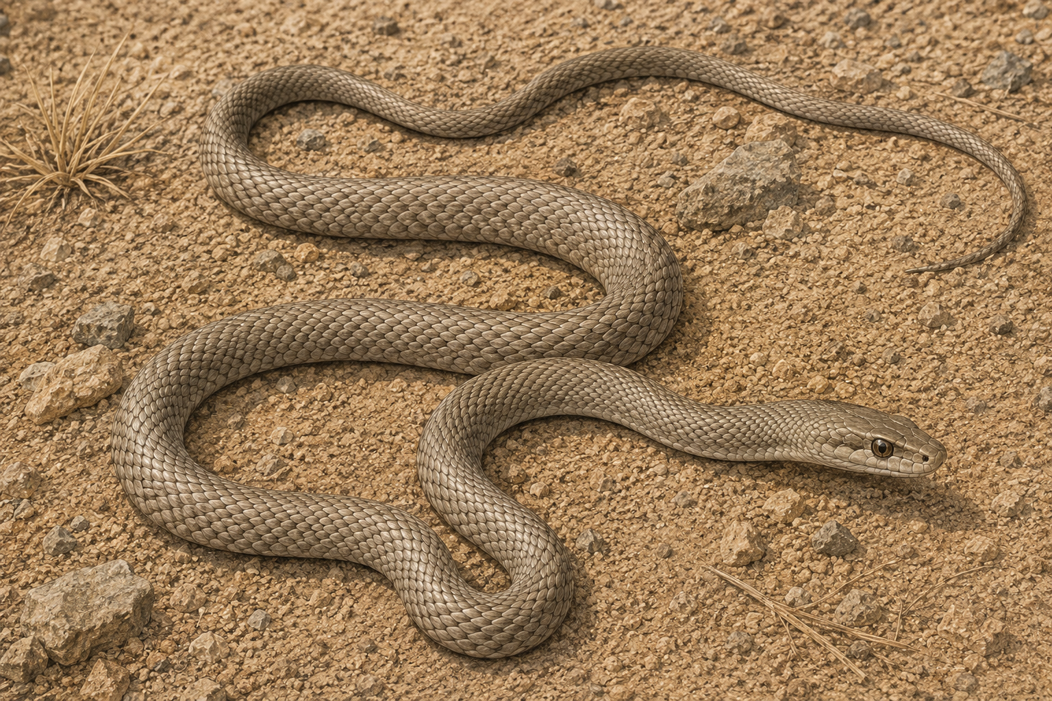 Coachwhip snake
