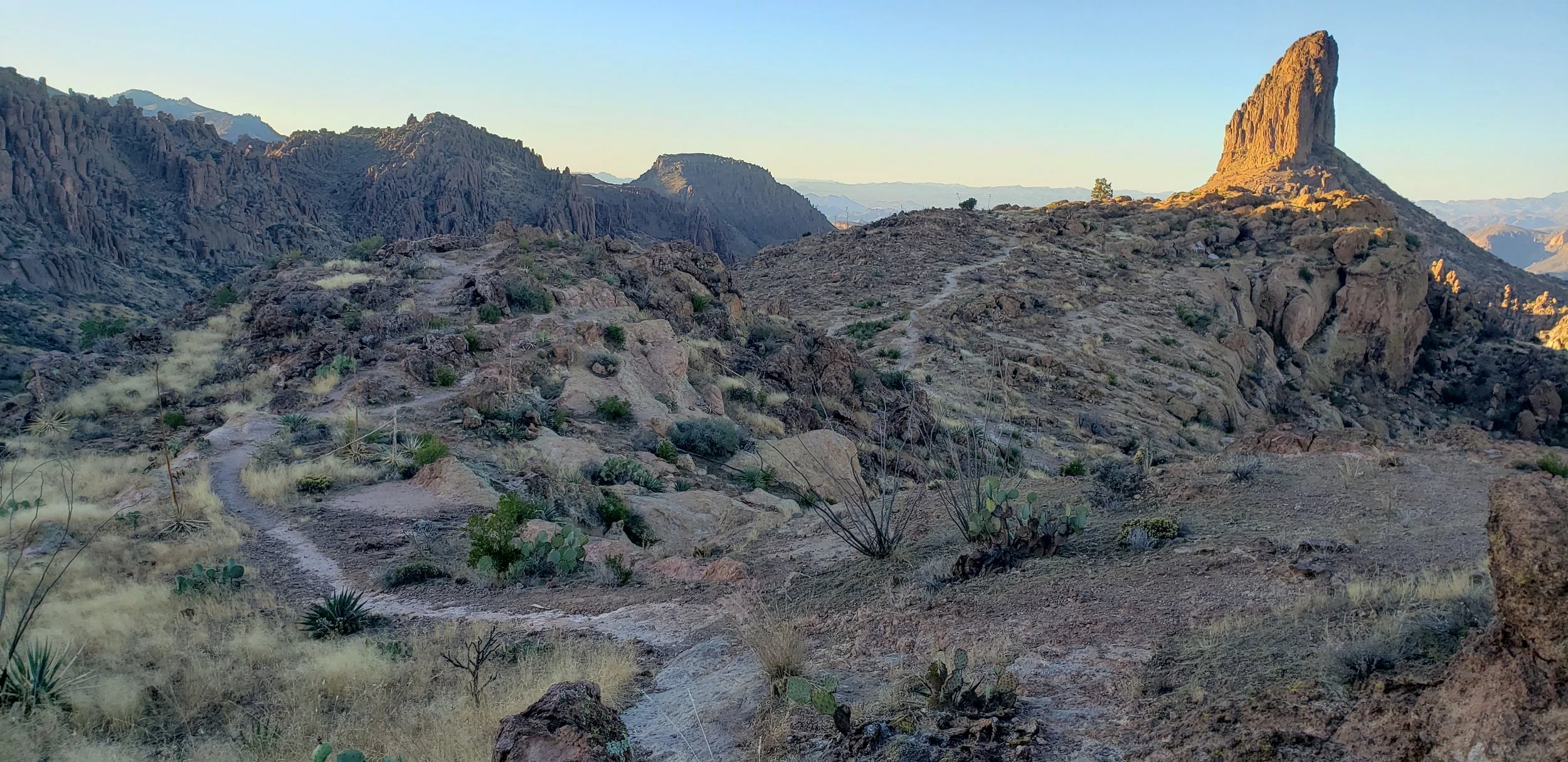 Peralta trail to Lone Tree lookout