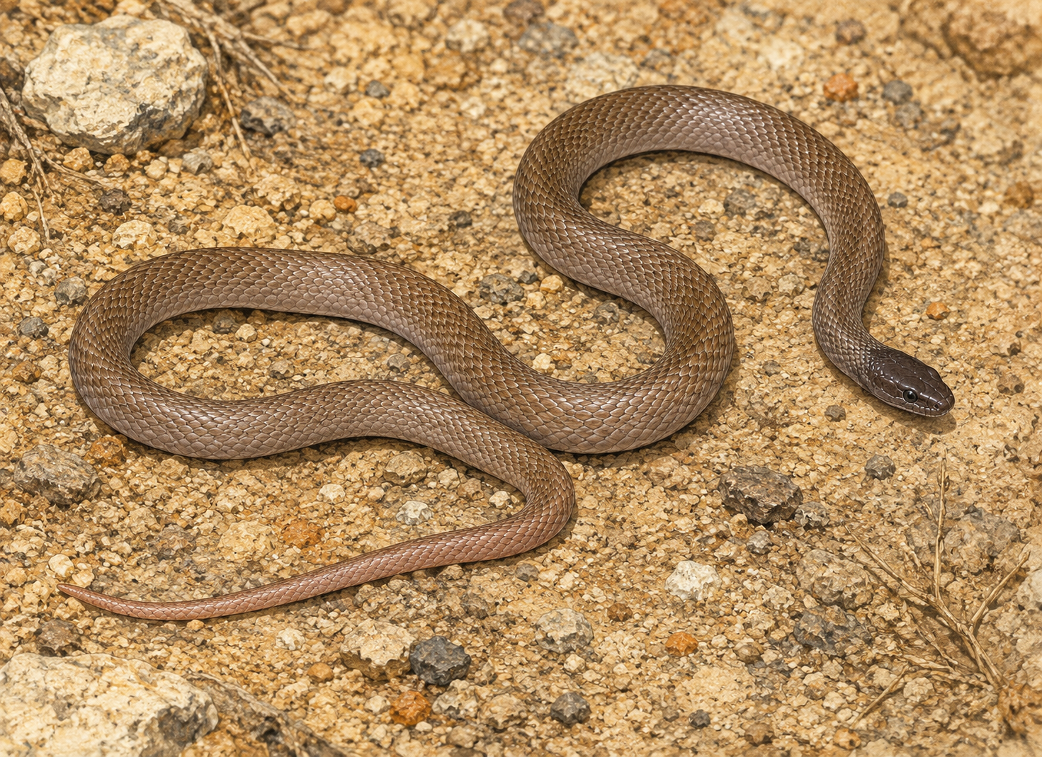 Southwestern Blackhead snake