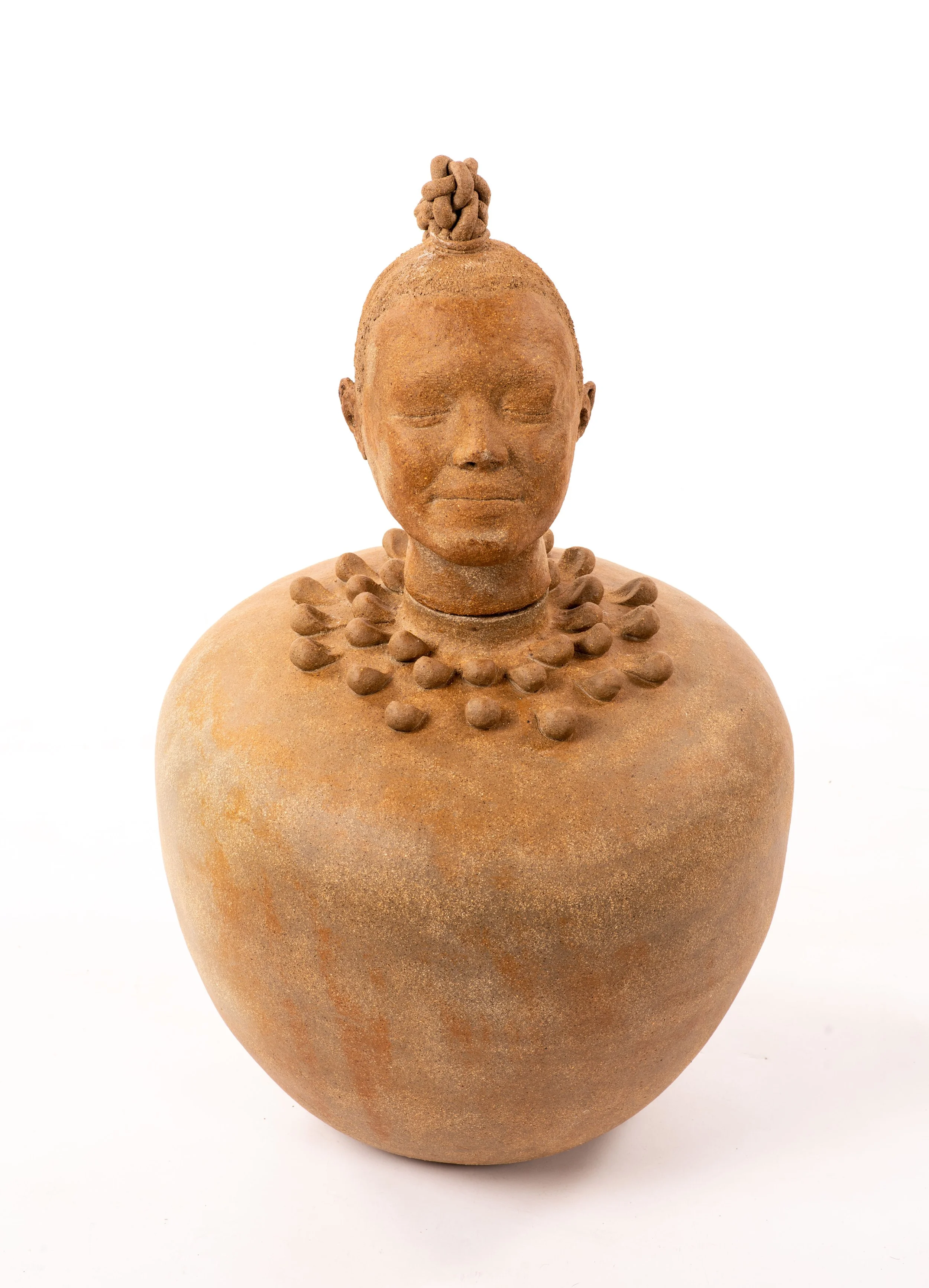 Buff Stoneware, 
H69cm x W 41cm, 2022