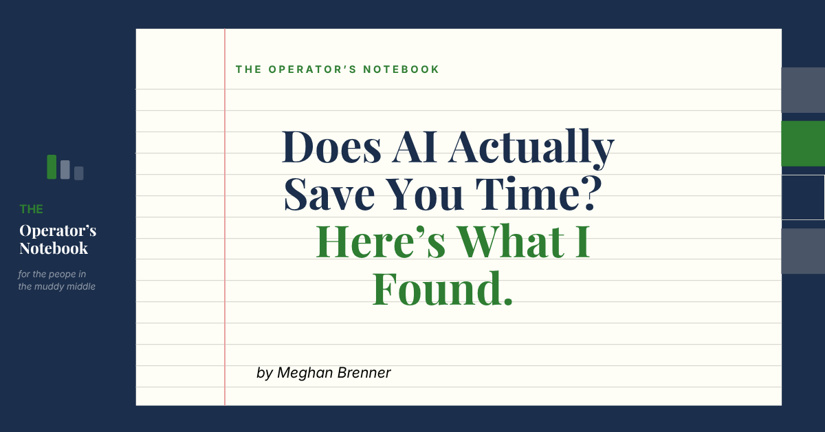 Does AI Actually Save You Time? Here's What I Found.