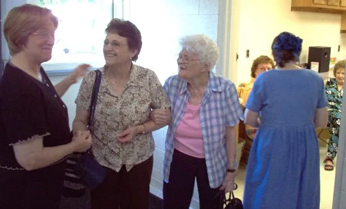 Sheila, with Mary Ruth and her mother, Beatrice