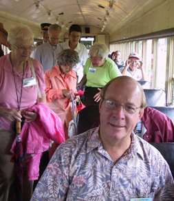 We all enjoyed a train trip on the Hocking Valley Scenic Railway