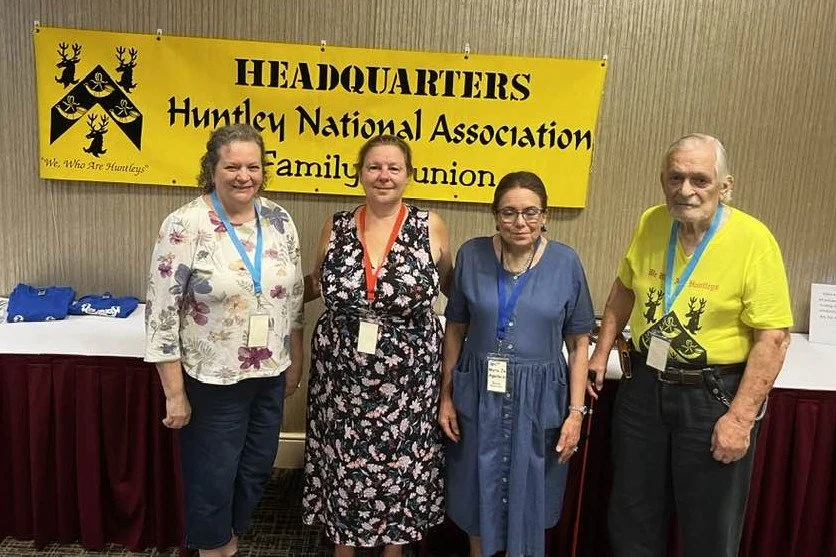 Past presidents: Casey Zahn, Lori Huntley, MJ Aguilera, Gordon Huntley