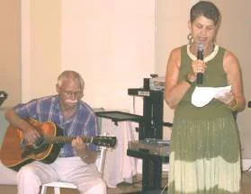 Stephany and Arnold share Stephany’s Poem, “Thanks for the Memories”