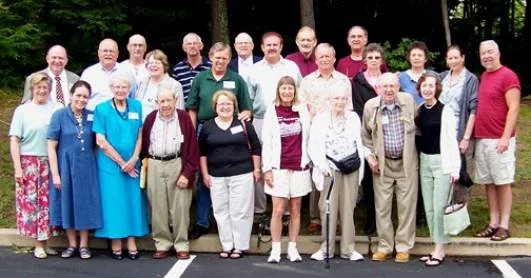 In a beautiful setting on the rocky coast of Maine, over 60 Huntleys gathered to enjoy fellowship and family history.