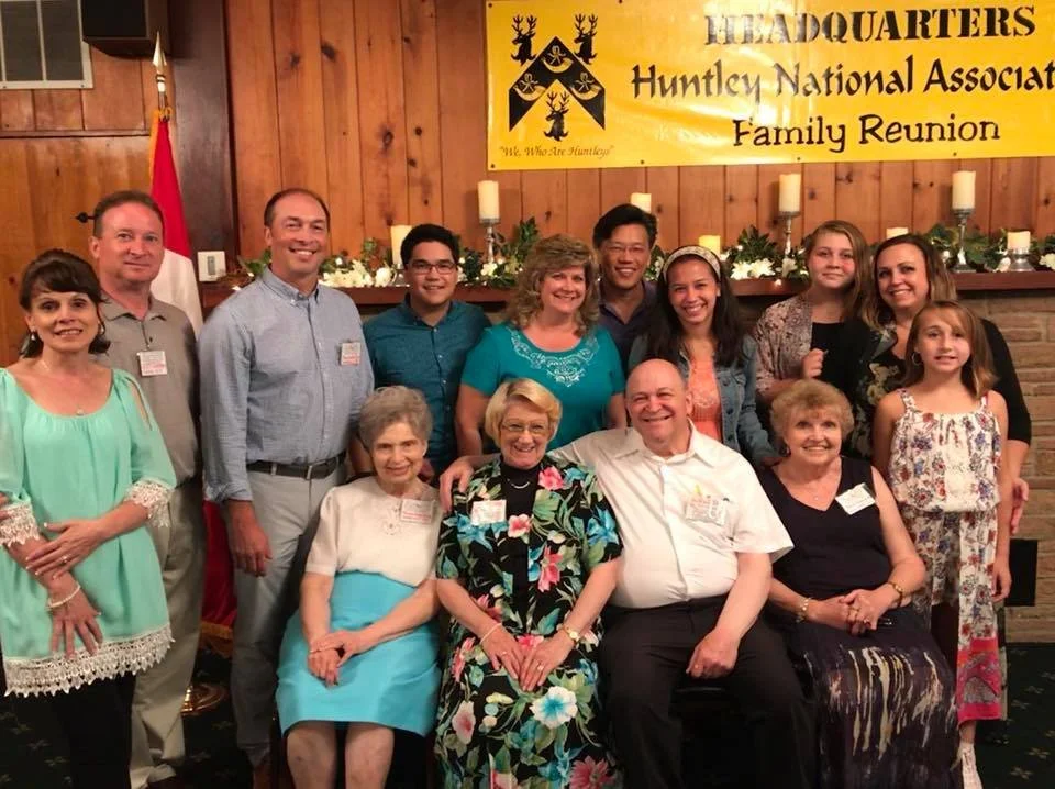 The Hartman family, event hosts