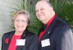 Our hosts, Herb and Sheila Hartman