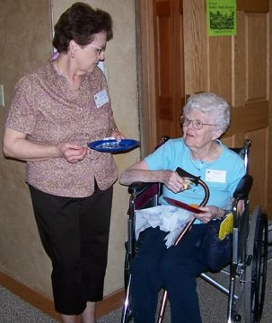 Mary Ruth and mother, Beatrice, 100 years young in September!