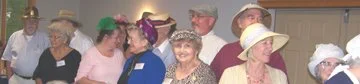 Vintage hats in honor of Virgil’s 100 years!