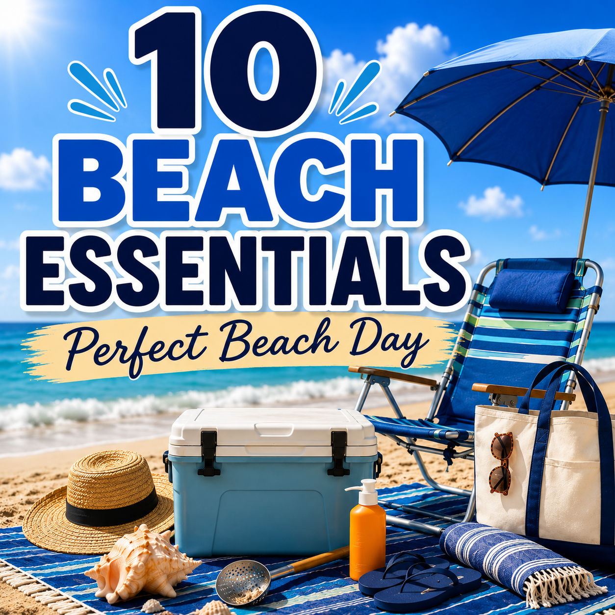 10 Must-Have Beach Essentials for the Perfect Beach Day