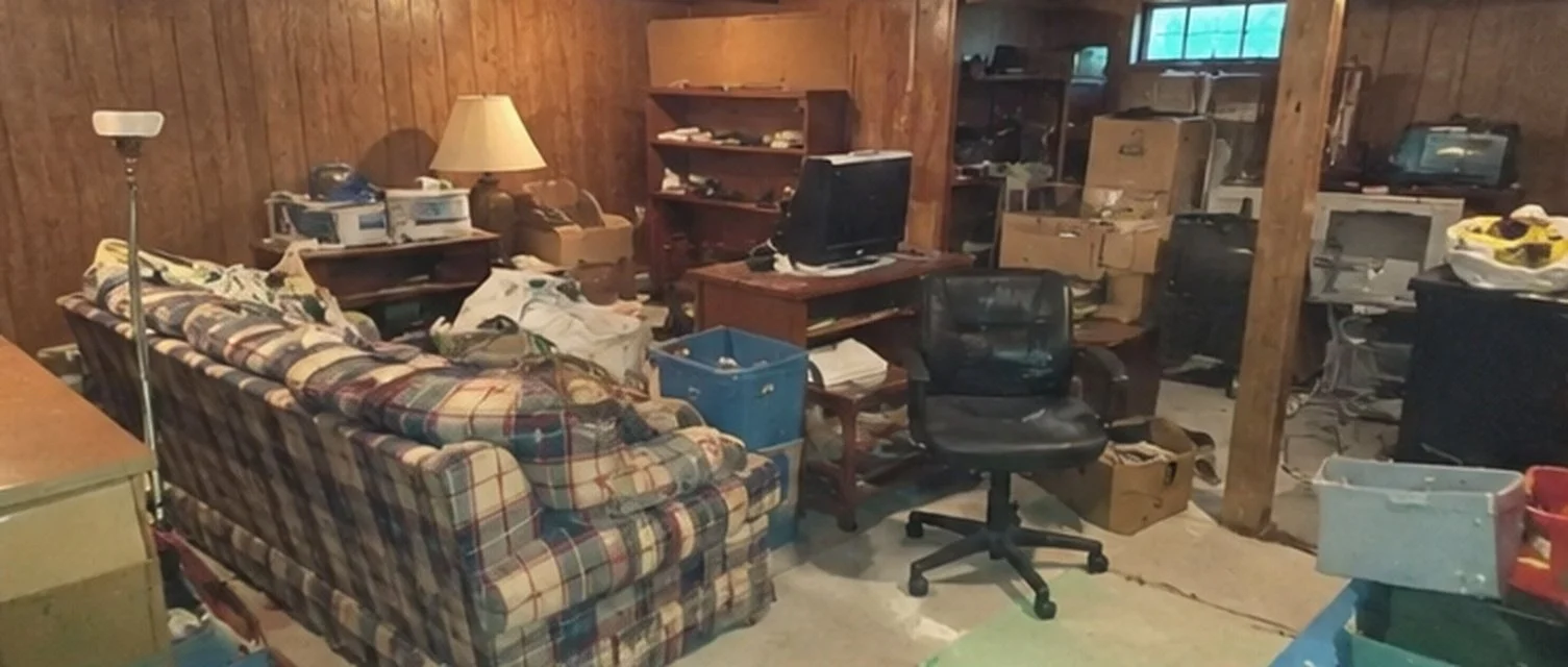 Estate cleanout before junk removal