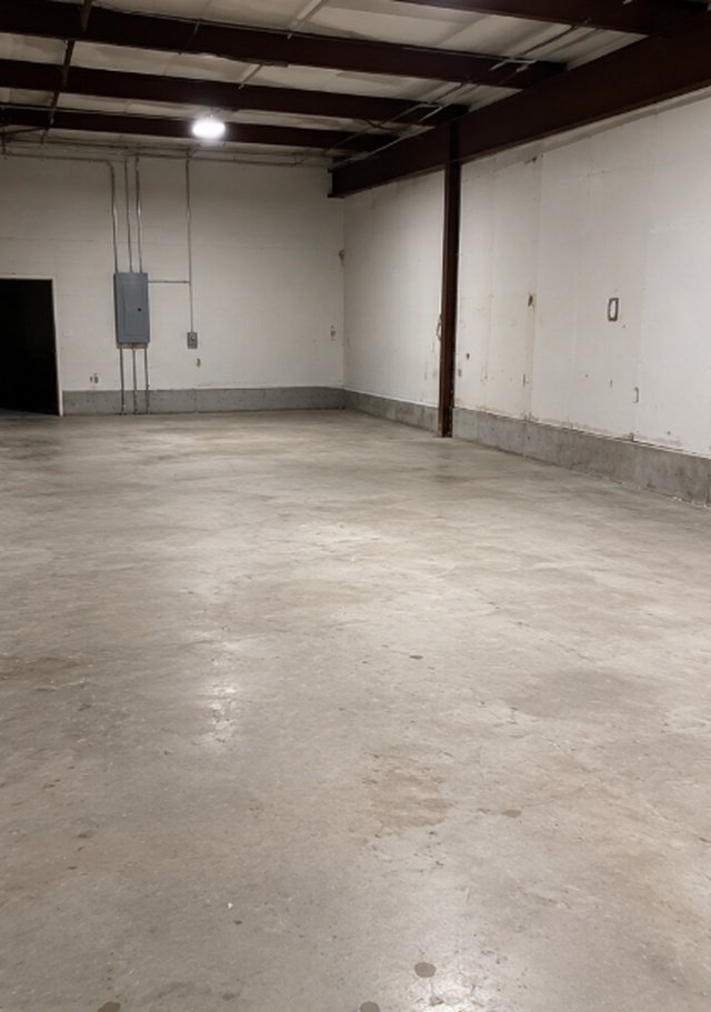 Construction debris after removal