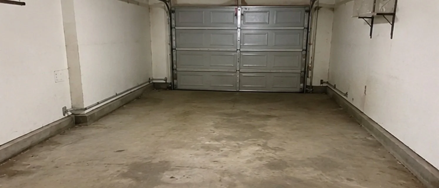Garage after junk removal
