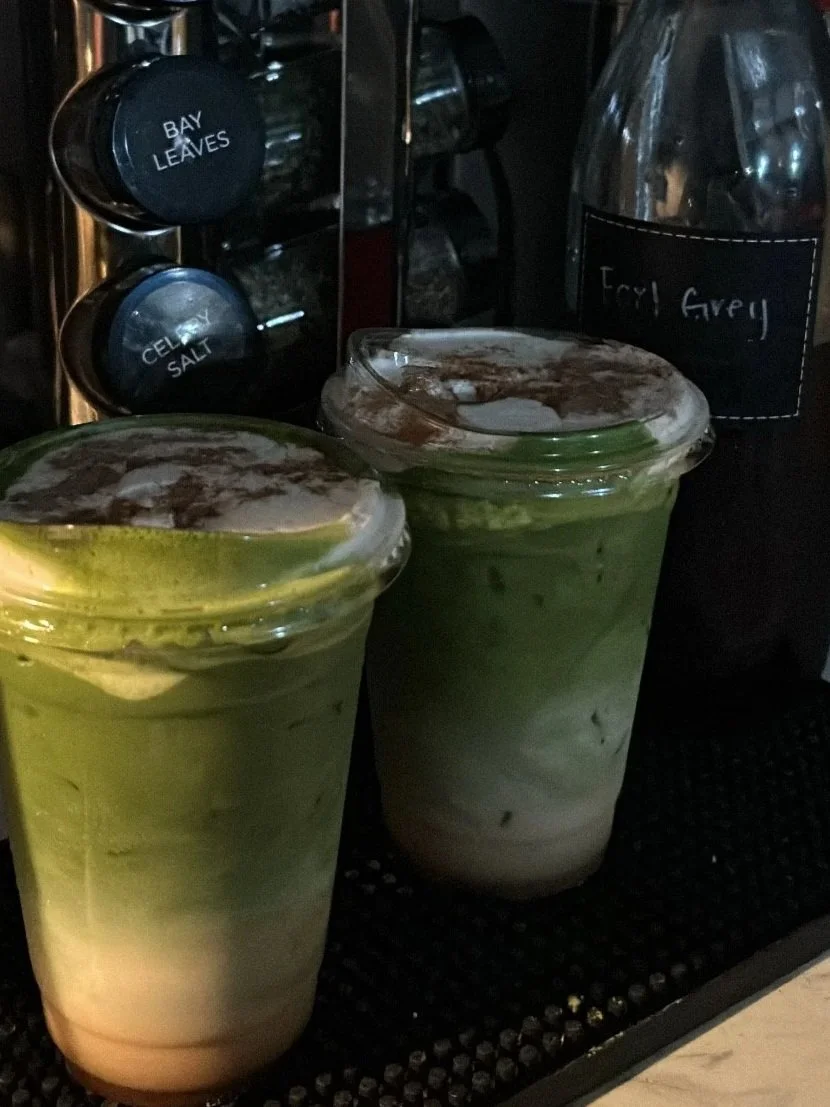 Earl Grey Iced Matcha