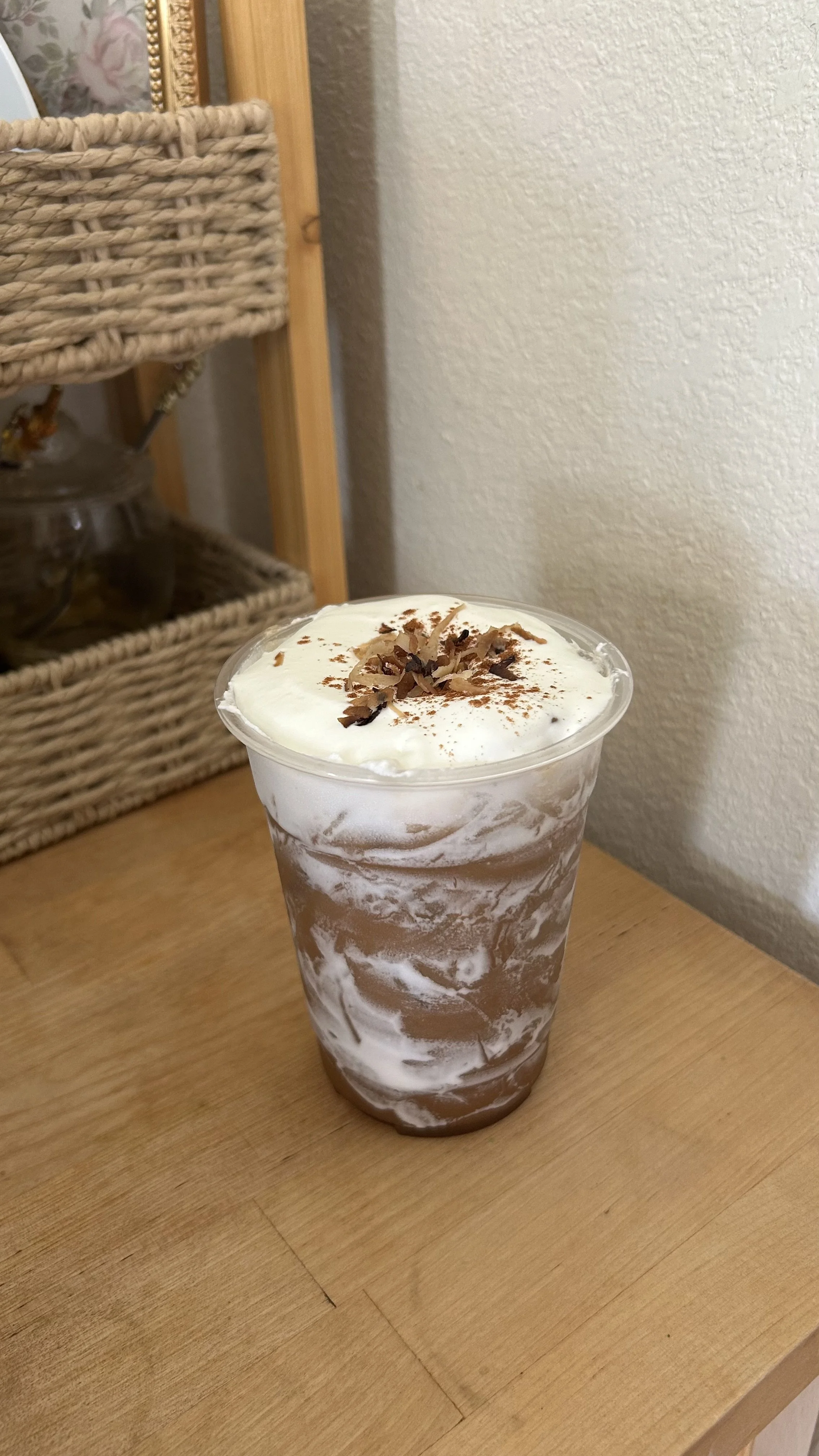 Cloudy Coconut Iced Latte