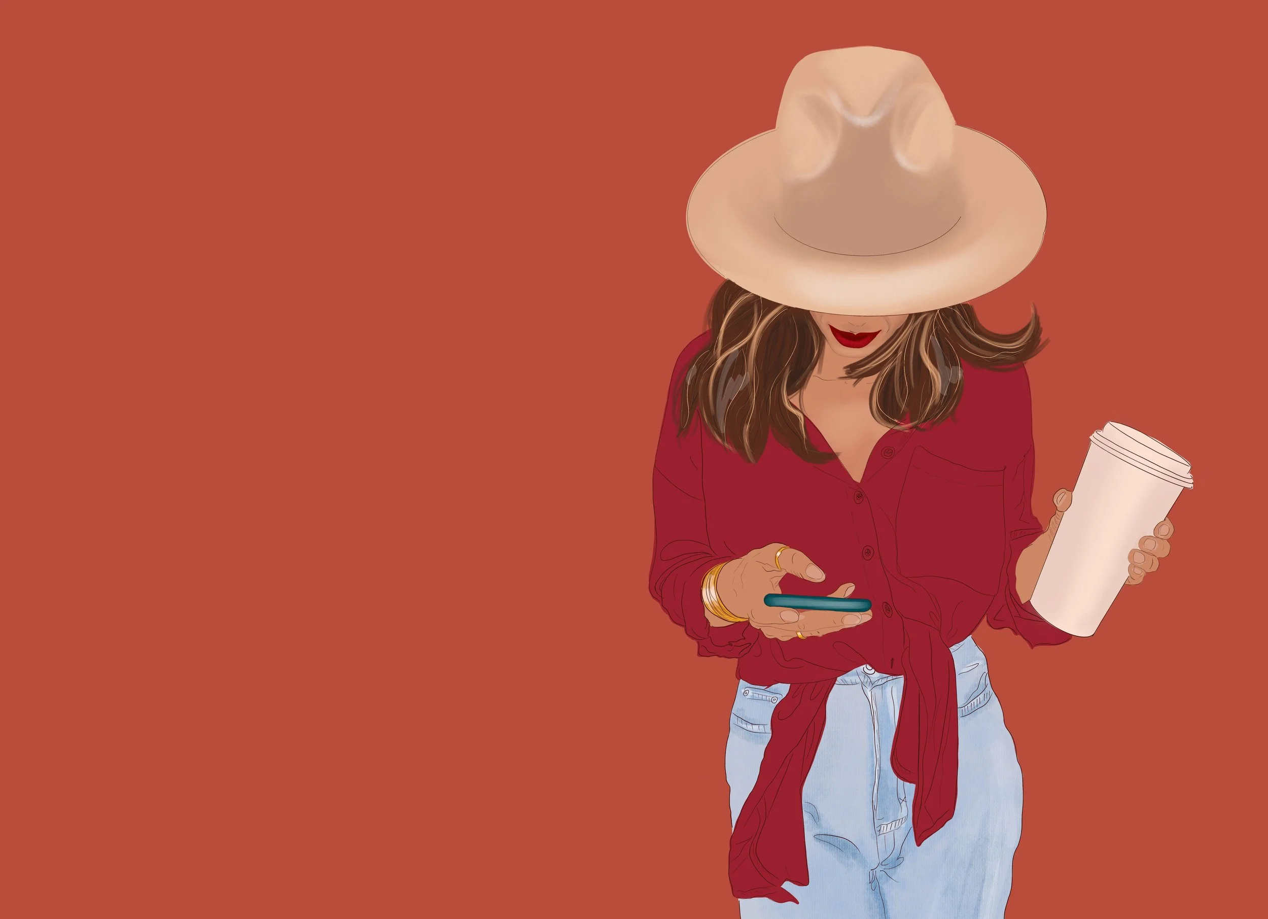 Young woman navigating life's transitions with confidence and perspective