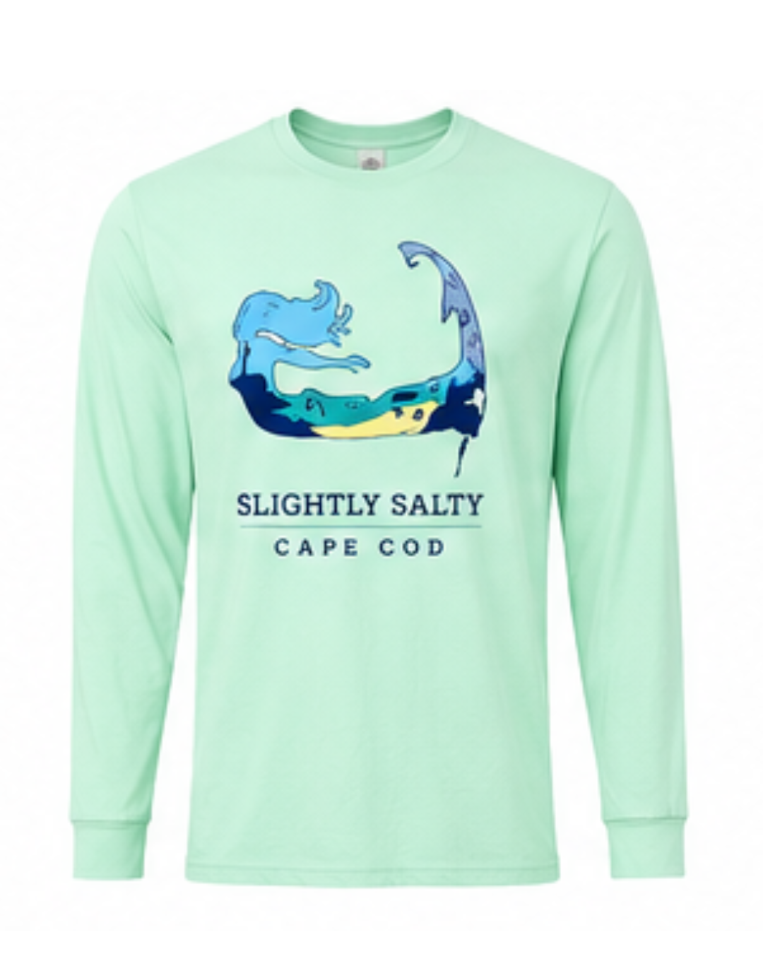 Unisex - Mint Green Salty Sun Protectant Long Sleeve