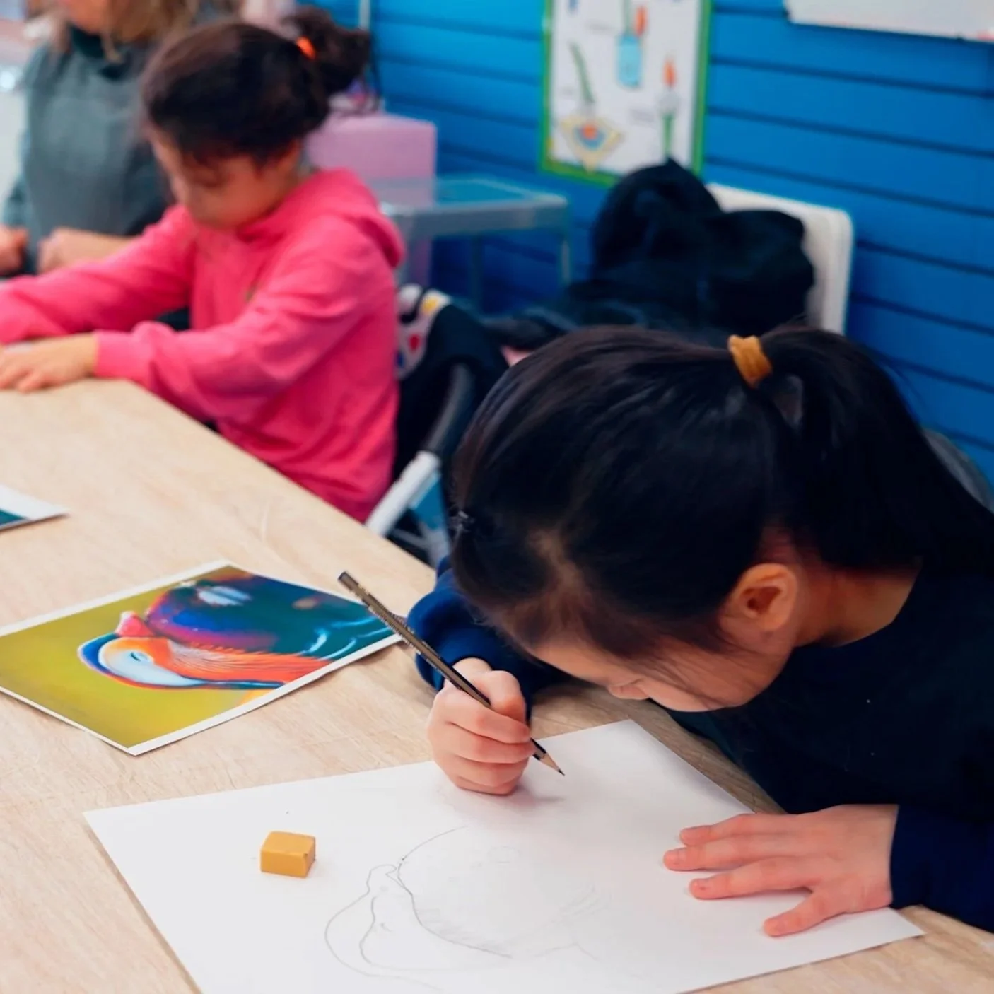 Children's Art Classes promotional video