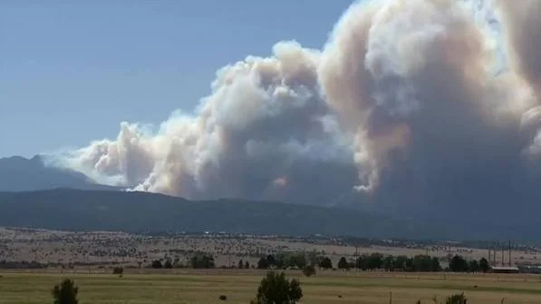 The Wildfires in Colorado