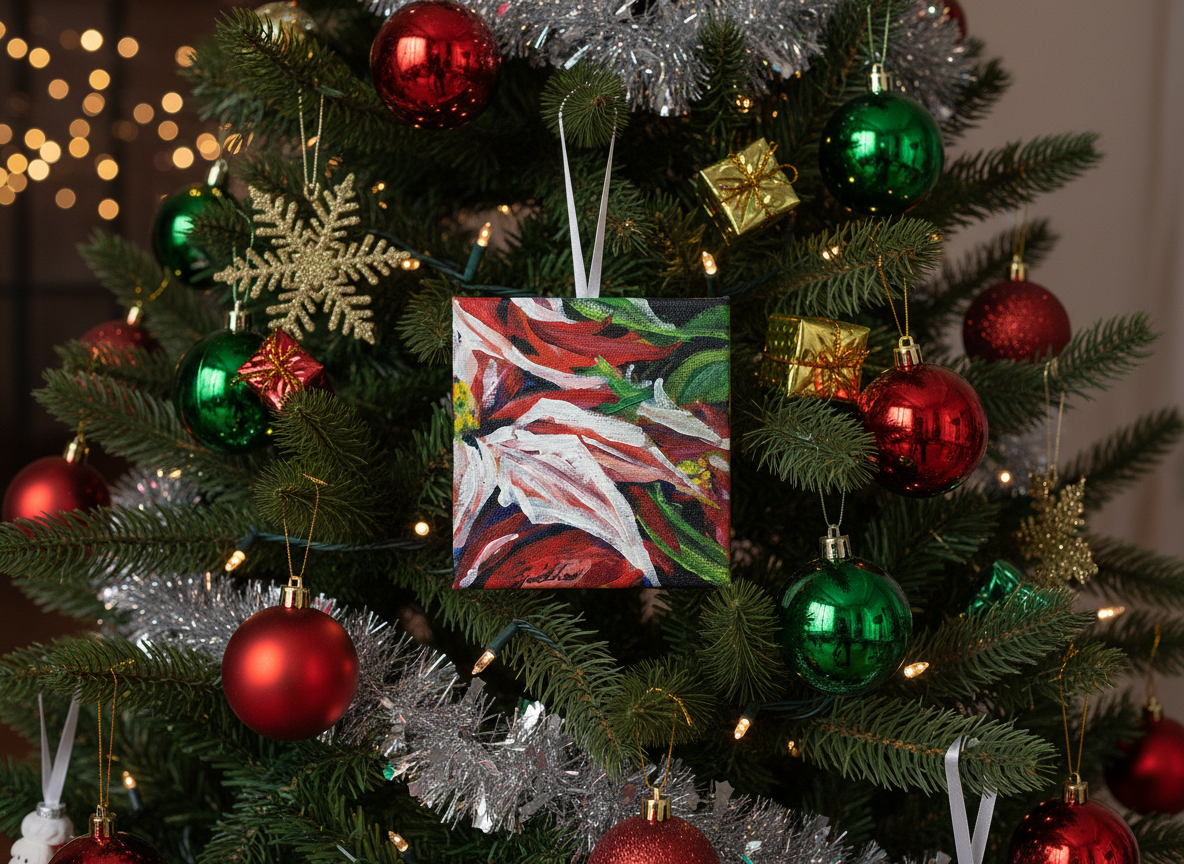 Firefly_Gemini Flash_Show the ornament hanging on a Christmas tree. 250985.png