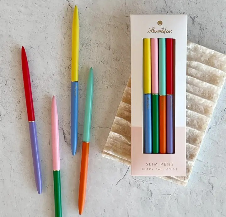 Rainbow Ball Point Pens