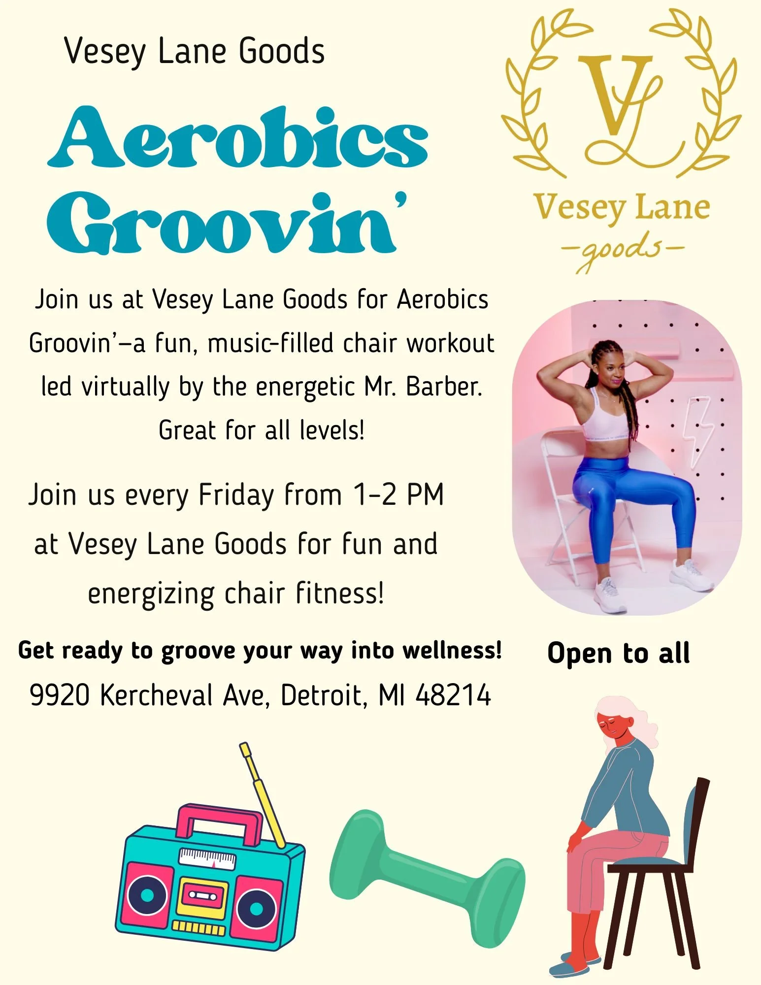 Aerobics Groovin' with Mr. Barber