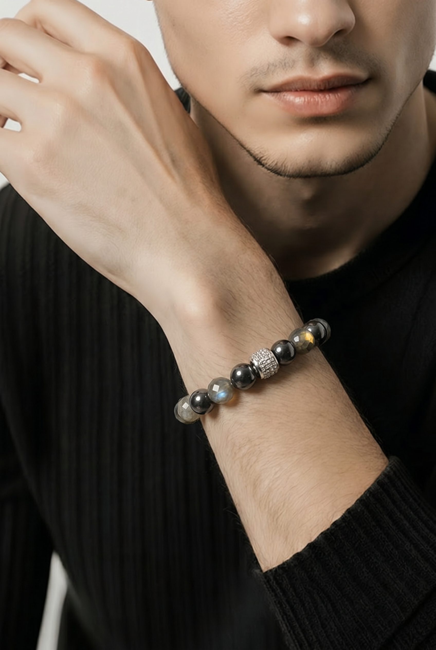 His & Hers Bracelet on Guy Model.PNG