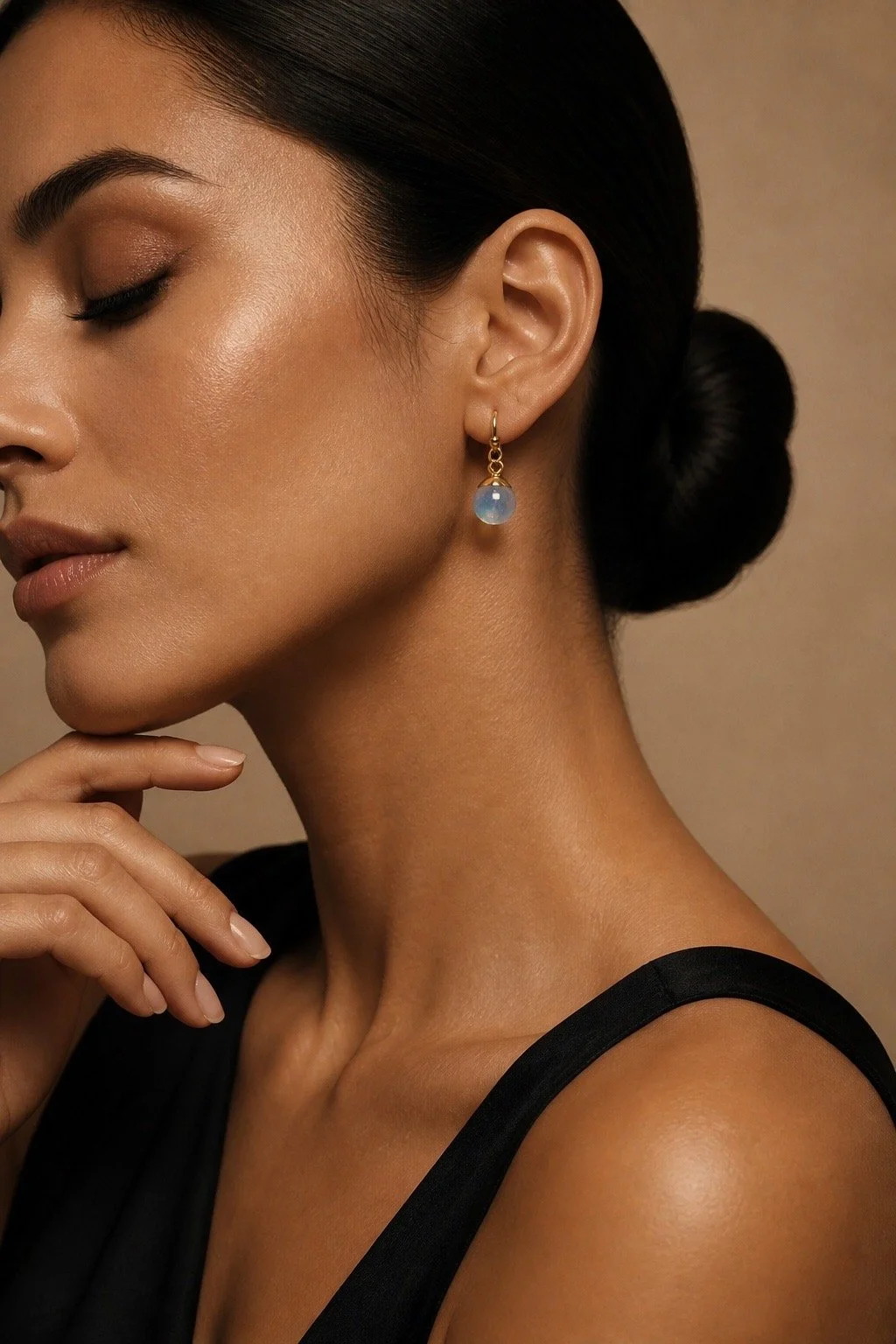Opal Earrings On Model 1.JPG