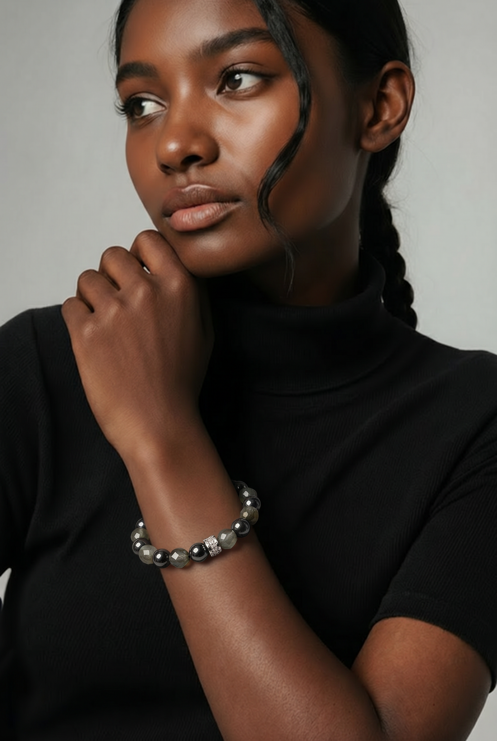 His & Hers Bracelet on Lady Model.PNG
