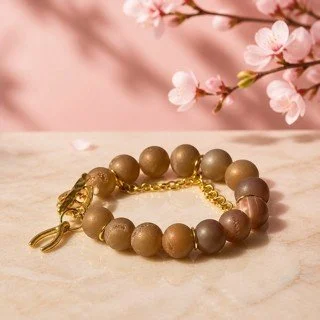 Natural Stone Elegance Bracelet