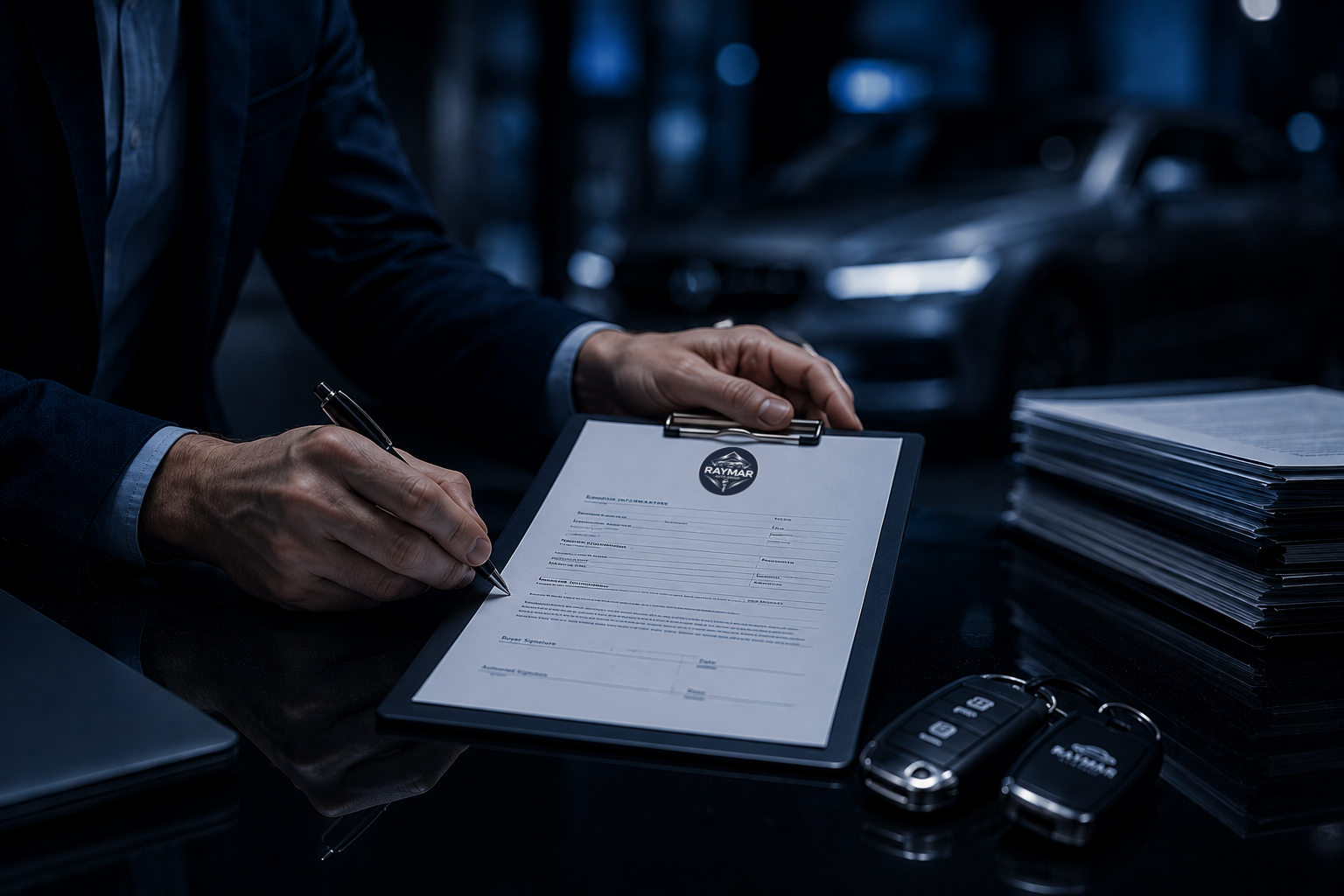 Handle Paperwork