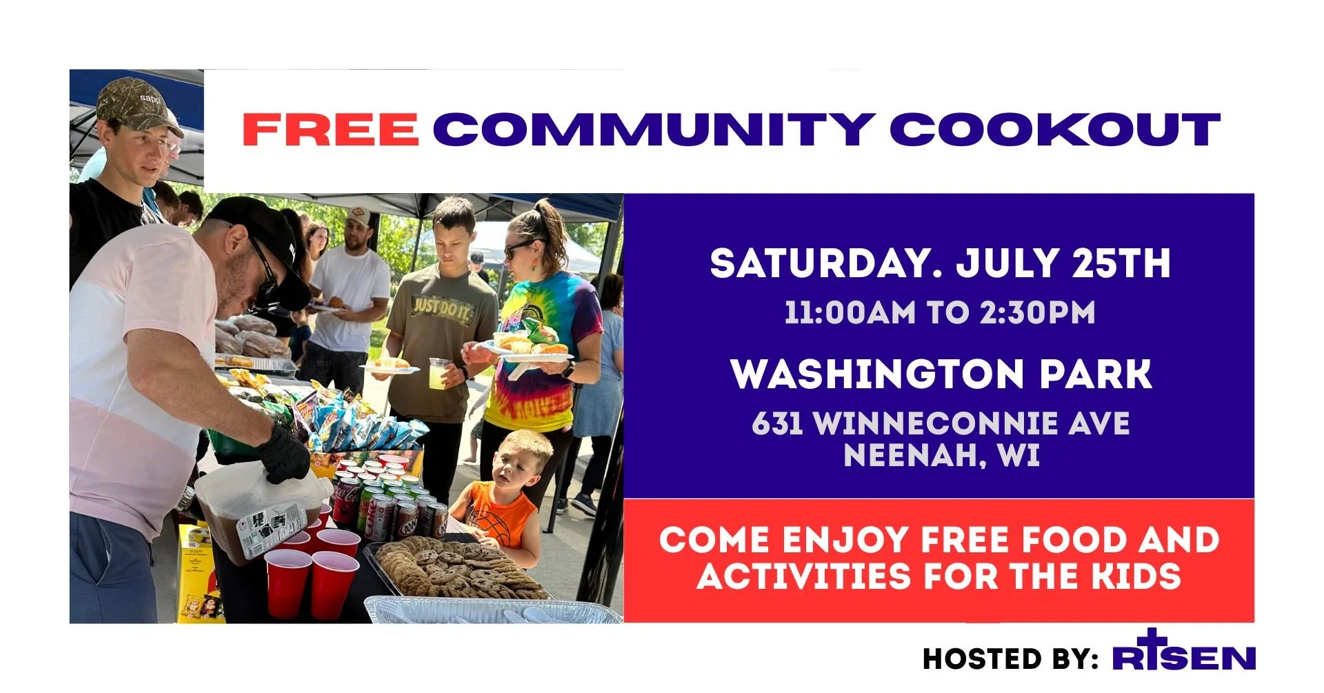 Community Cookout - July 25th, 2026