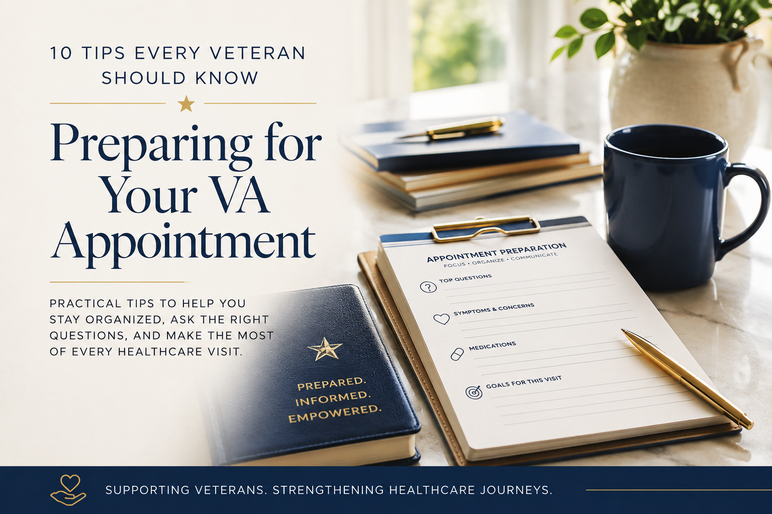 Preparing for Your VA Appointment: 10 Tips Every Veteran Should Know