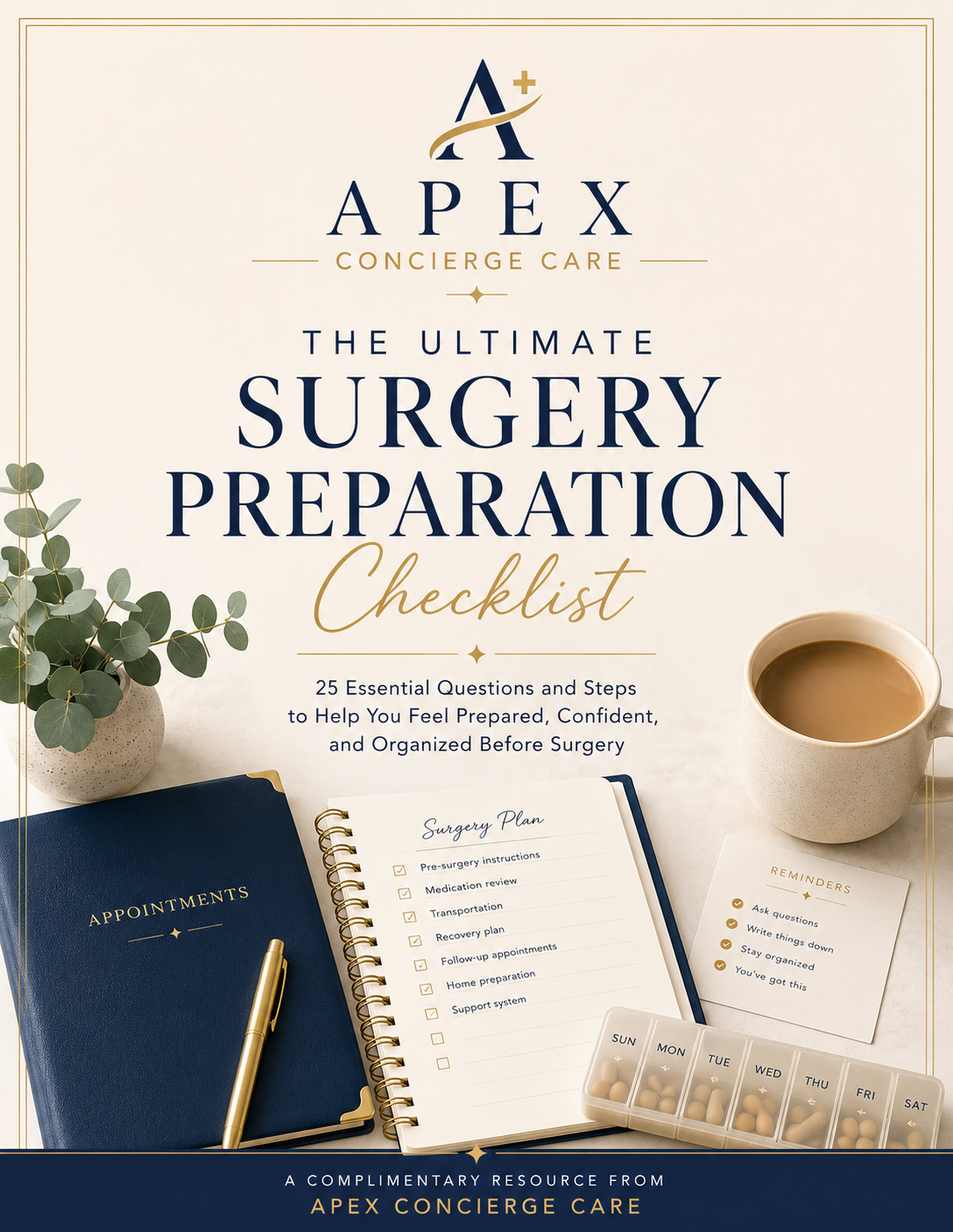 The Ultimate Surgery Preparation Checklist | A Free Apex Health Guide