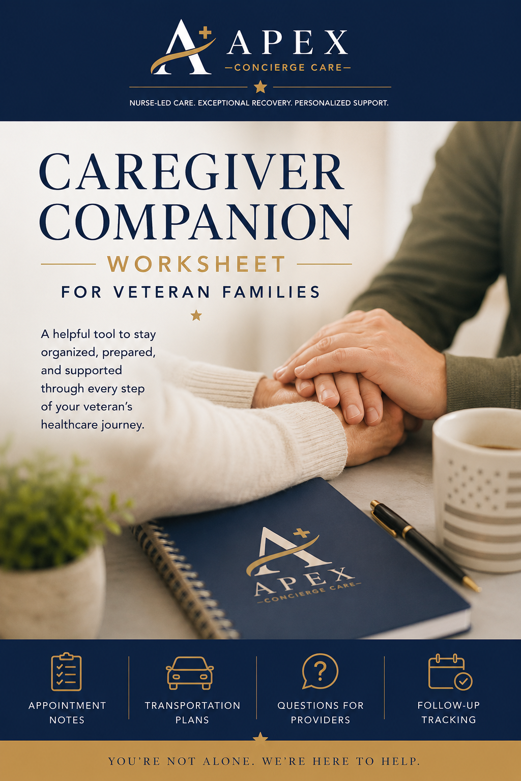 Caregiver Companion Worksheet | A Free Apex Health Guide