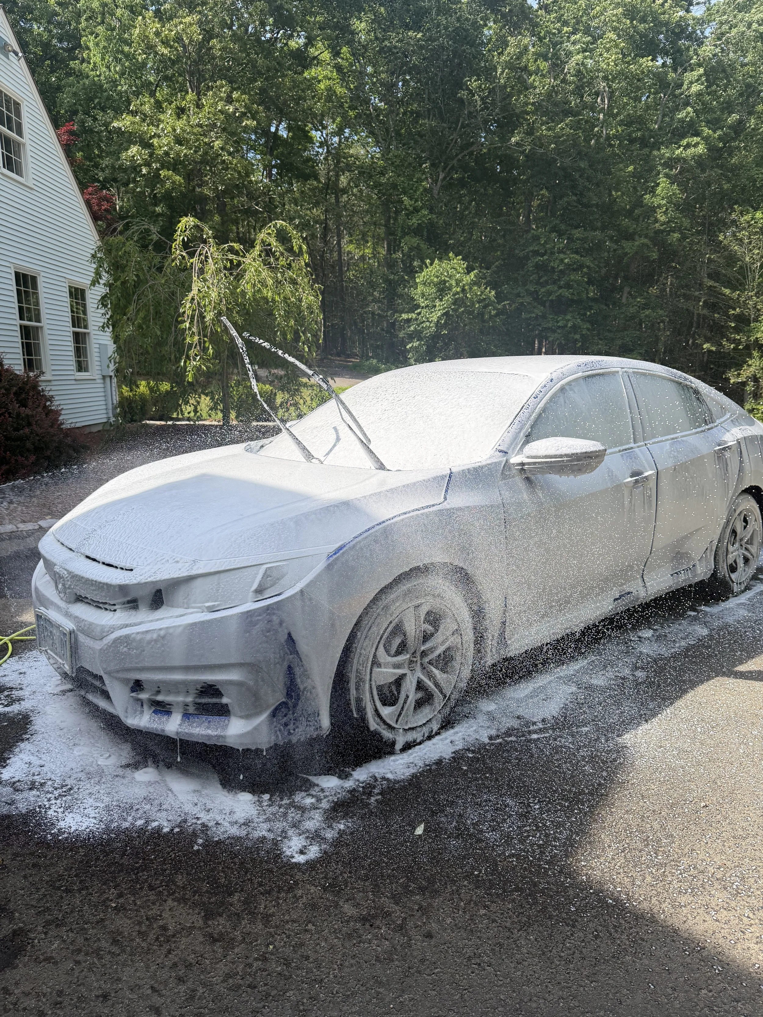 Foam bath