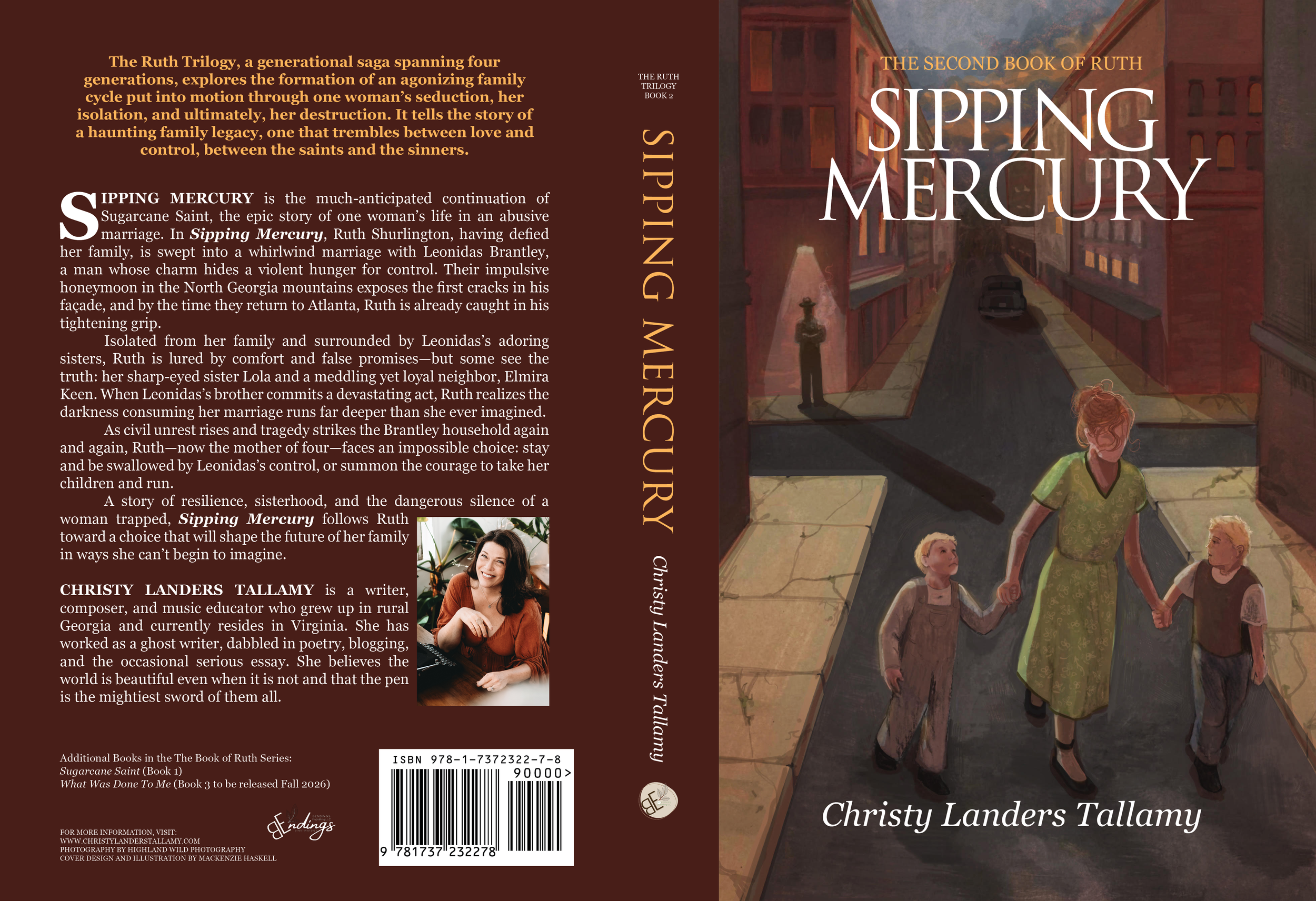 Full cover design by me, including illustration, type, and layout.