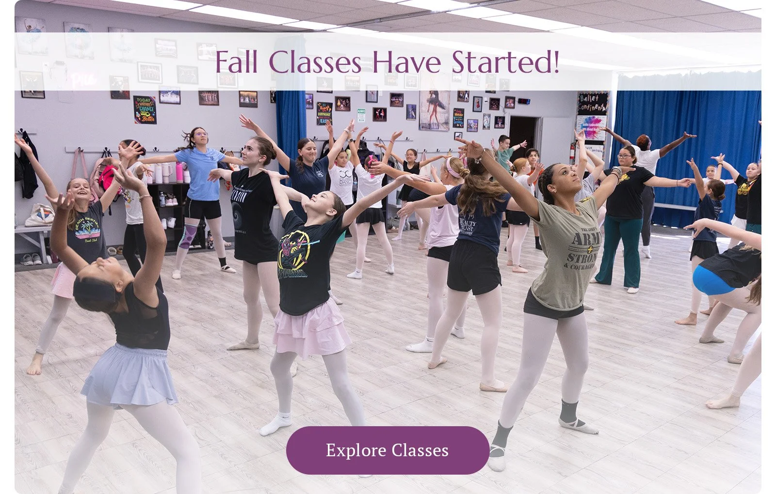 Fall classes have started!