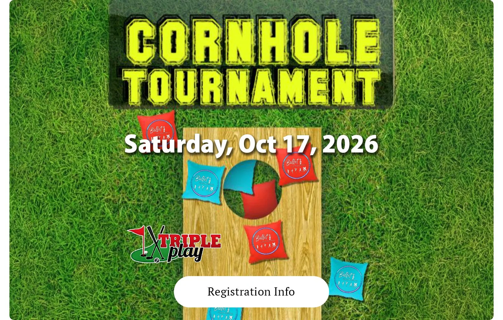 Cornhole Tournament: Oct 17, 2026