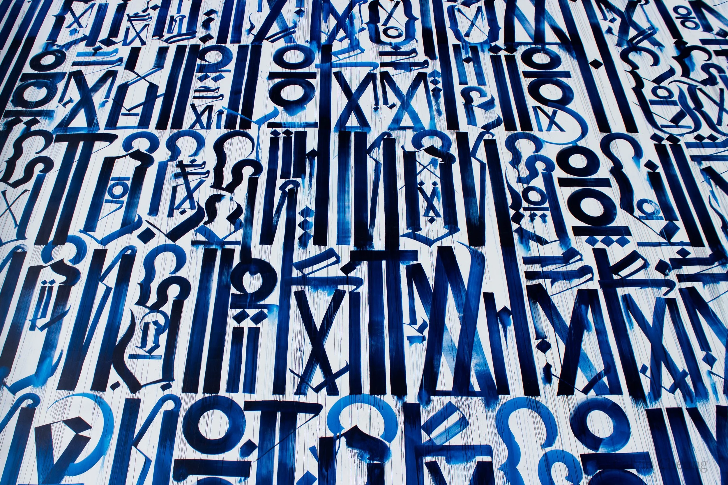 The RETNA Wall in West Hollywood, CA