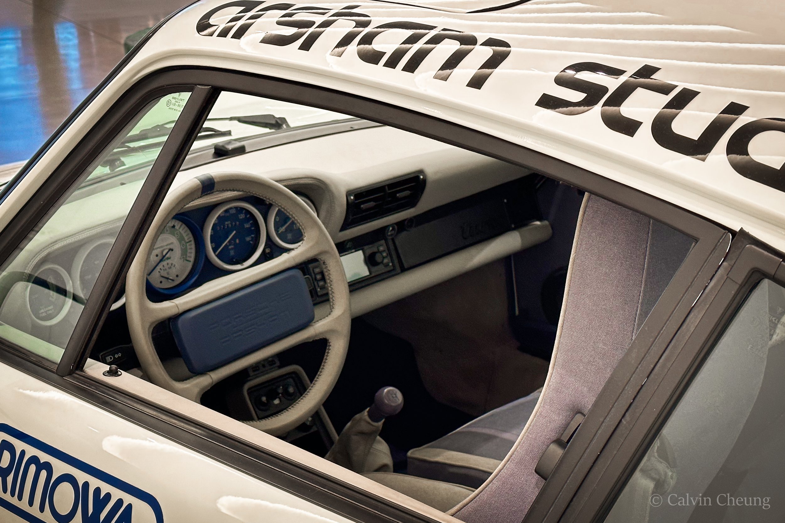Daniel Arsham x Dior - 1986 Porsche 930 Turbo (Interior Driver Side) 