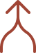 An icon showing to lanes merging into one.