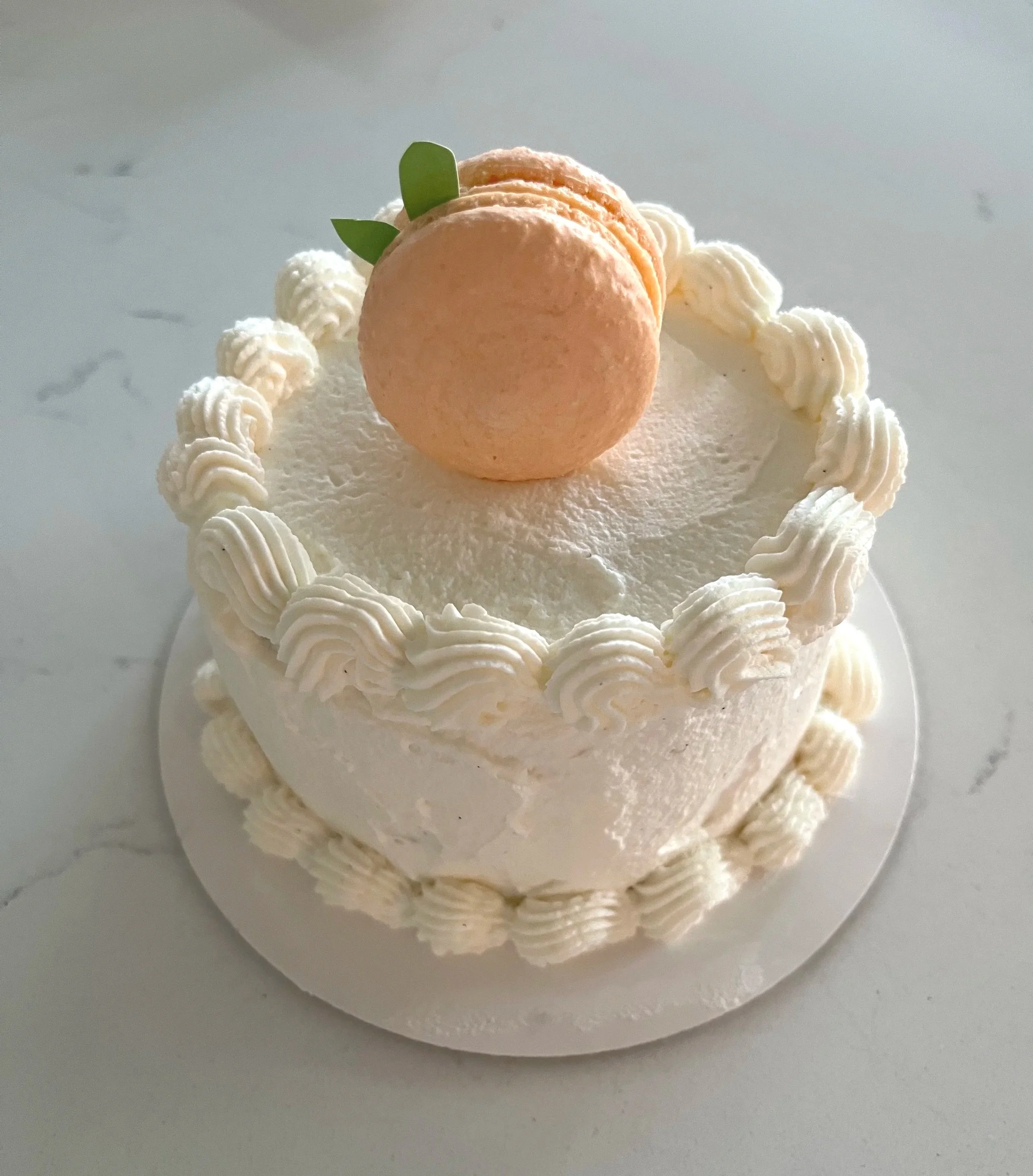 4" Doggie Pumpkin Birthday Cake
